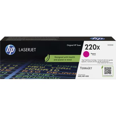 25. HP Oryginalnym wkładem z purpurowym tonerem 220X LaserJet