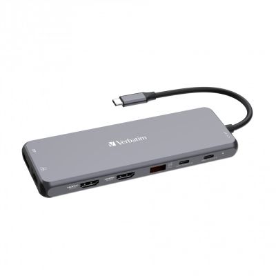 4. Stacja/replikator Verbatim CMH-13 USB-C (32153)