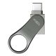 2. Pendrive Silicon Power Mobile C80 128GB Dual USB 3.1/Type-C Silver (SP128GBUC3C80V1S)