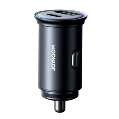 3. Mini ładowarka Joyroom JR-CCN04 60W USB-A USB-C - czarna