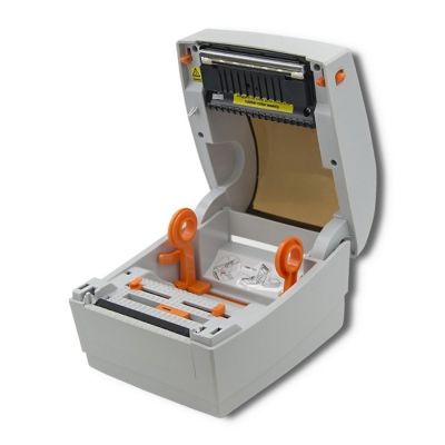 7. Drukarka etykiet Qoltec 50243 (druk termiczny; LAN, USB; 203 dpi)