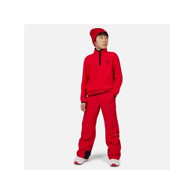 2. Bluza Rossignol Jr Strawpile Fleece Hz czerwony