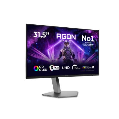 19. Wyświetlacz OLED AOC AG326UD 32" 165Hz, 3840x2160, 250cd/m2, 2 HDMI
