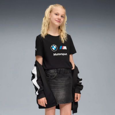 2. Puma koszulka dziecięca T-shirt sportowy BMW MMS lekka i wygodna