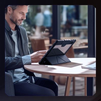 13. Etui Nillkin Bumper Leather Case Pro na Samsung Galaxy Tab S9+ - czarne