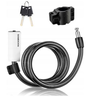 Rockbros zapięcie rowerowe 32120001002 (115cm)