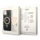 10. Etui Guess Marble MagSafe na iPhone 14 + ładowarka indukcyjna - czarne