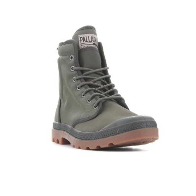 11. Palladium Solid RNGR TP U Army Green/Beluga 75564-368