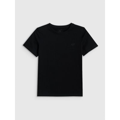 8. T-shirt regular gładki dziewczęcy 4F 4FJRMM00TTSHF3553-20S