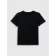 8. T-shirt regular gładki dziewczęcy 4F 4FJRMM00TTSHF3553-20S
