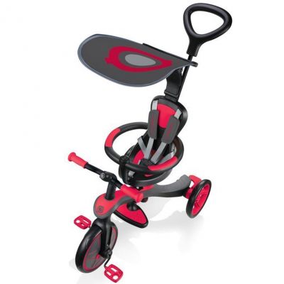 7. Rowerek Globber New Red Explorer Trike 4in1 632-102-2