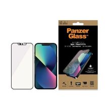 Szkło hartowane PanzerGlass E2E Anti-Bluelight na iPhone 13 / 13 Pro Case Friendly AntiBacterial MicroFracture - czarne