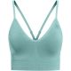 Biustonosz damski ODLO Padded Seamless Soft 2.0 Sport Bra niebieski