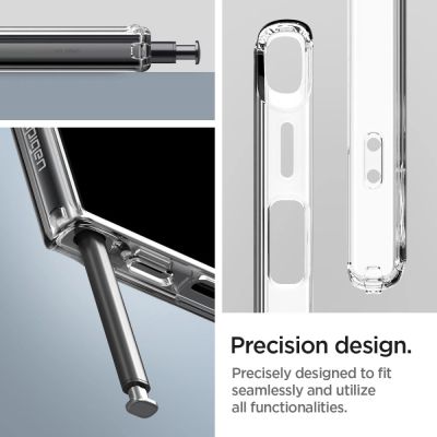 16. Etui Spigen Ultra Hybrid na Samsung Galaxy S24 Ultra - przezroczyste