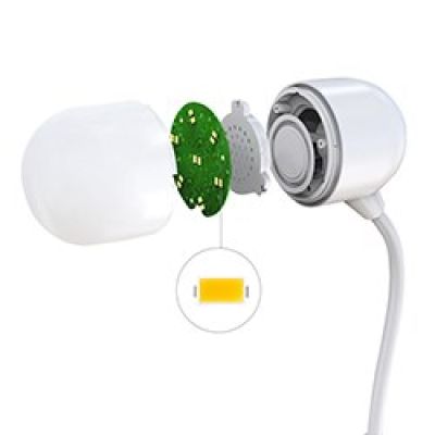 4. Terratec 324190 lampa stołowa LED D Biały