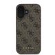 3. Etui Guess 4G Classic na iPhone 16 - brązowe