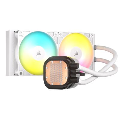 8. Corsair NAUTILUS 240 RS ARGB Liquid Procesor Chłodnica cieczy all-in-one Biały 1 szt.