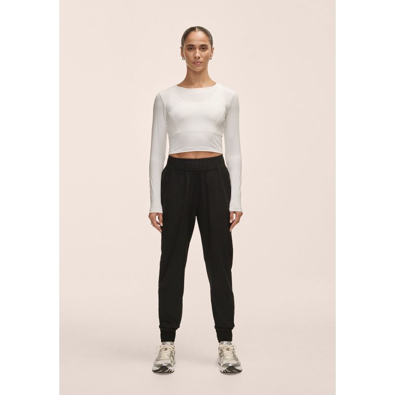 Spodnie damskie CASALL Everywhere Woven Pant kolor czarny