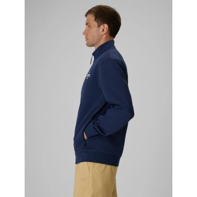 4. Bluza dresowa regular bez kaptura męska 4F 4FRSS26TSWSM2977-31S