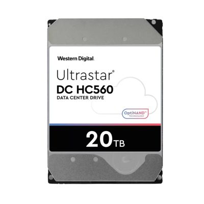 3. Western Digital Dysk Twardy DH HC560 20TB 512MB SATA 512E SE NP3