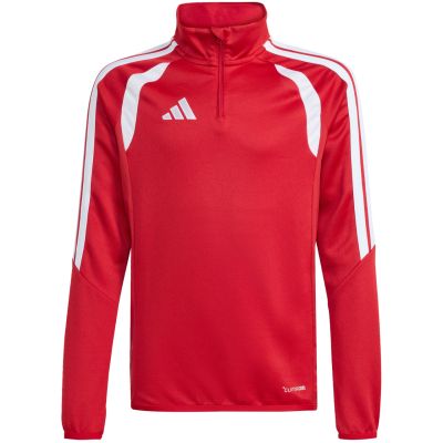 2. Bluza dla dzieci adidas Tiro 26 League Training Top czerwono-biała JY7163