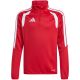 2. Bluza dla dzieci adidas Tiro 26 League Training Top czerwono-biała JY7163