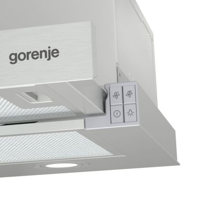 5. Okap teleskopowy GORENJE TH62E4X stal nierdzewna inox