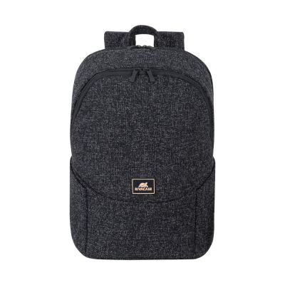 2. Plecak na laptop 15,6", RIVACASE Anvik, 15L, czarny, z materiału wodoodpornego, kieszenie na tablet 10,5", smartfon, dokumenty, akcesoria, butelkę