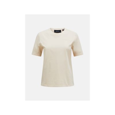 Koszulka PEAK PERFORMANCE Original Small Logo Tee Women beżowy