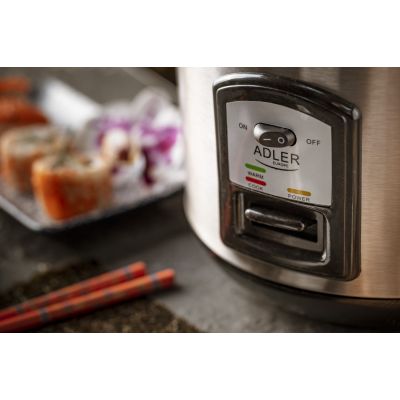 11. Garnek do ryżu Adler AD 6406 (1.5l; kolor inox)