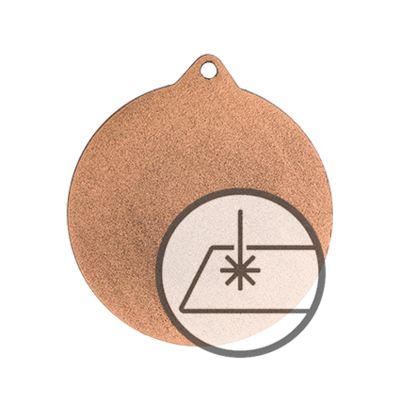 2. Medal z grawerem na laminacie