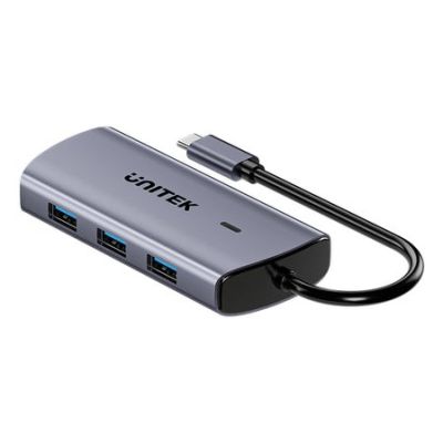 5. UNITEK HUB USB-C 6 W 1 | 3X USB-A | 5GBPS | PD 100 W | HDMI 4K@30HZ | RJ45