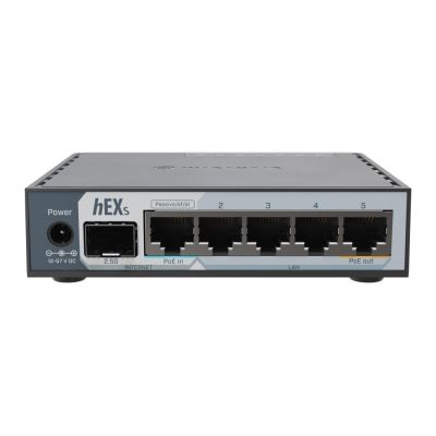 3. NET Router/Switch 5-port 1000M/Hex S E60IUGS Mikrotik