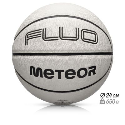 29. Piłka do koszykówki Meteor Fluo 7 16752