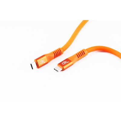 4. Flexline FL31-77157 kabel USB USB 3.2 Gen 2x2 1,5 m USB C 20 Gbit/s 240 W Pomarańczowy