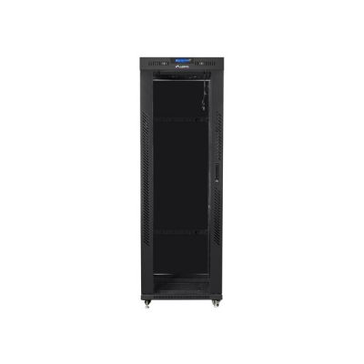 5. LANBERG SZAFA STOJĄCA RACK 19" 37U 600X800 DRZWI SZKLANE LCD CZARNA FF01-6837-12BL (FLAT PACK)
