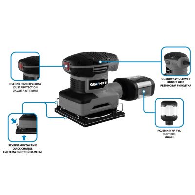 Graphite 59G322 polerka/szlifierka do podłóg