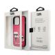 8. Etui Karl Lagerfeld Ikonik Karl&Choupette na iPhone 13 Pro / iPhone 13 - fuksjowe