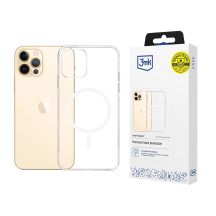 Etui 3mk Clear MagCase na  Apple iPhone 12 Pro Max - przezroczyste