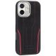 2. Etui Audi R8 Genuine Leather MagSafe do iPhone 17 - czarno-czerwony