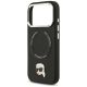 6. Etui Karl Lagerfeld Karl Pin MagSafe do iPhone 17 Pro Max - czarne