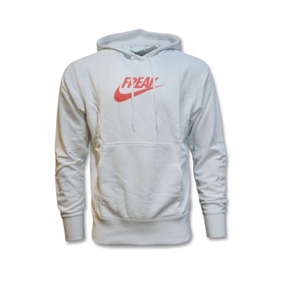 Bluza z kapturem Nike Giannis "Freak" Pullover Hoodie Summit White/Magic Ember - DA5691-121