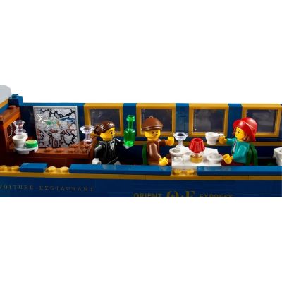 7. LEGO Icons 21344 Pociąg Orient Express