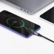 12. Kabel Ugreen US255 50123 USB-C (prosty) / USB-C (kątowy) PD QC 60W 3A 1m - szary