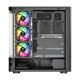 11. MODECOM OBUDOWA VOLCANO AQ 100 ARGB MIDI CZARNA