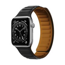 Pasek magnetyczny Magnetic Strap opaska bransoleta do Apple Watch 41 mm - czarny