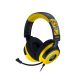 Razer Kraken V4 X Pokemon Zestaw słuchawkowy Przewodowa Opaska na głowę Gaming USB Type-C / USB Type-A Czarny, Żółty