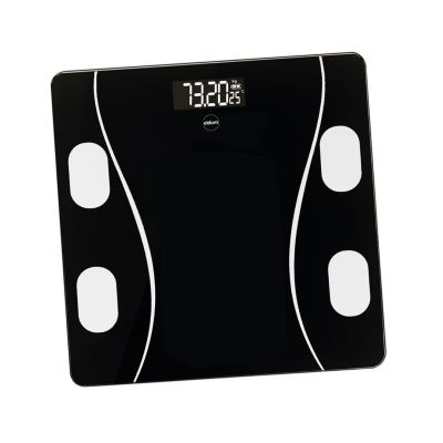 4. ELDOM INTELIGENTNA WAGA OSOBOWA TWO610 ILIIE DO 180 KG, WSKAŹNIK BMI ,BMR,LBM APLIKACJA KOMPATYBILNA Z SYSTEMAMI ANDROID ORAZ
