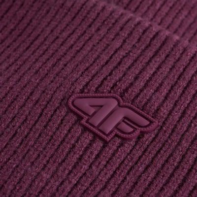 2. Czapka 4F U562 burgund 4FWAW25ACAPU562 60S