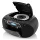 8. Radioodtwarzacz JVC RC-E561B-DAB Boombox black